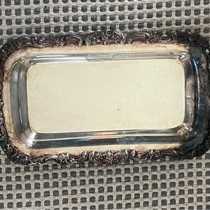 Vintage Silverplate serving platter